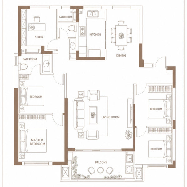 Modern
Penthouse Closet