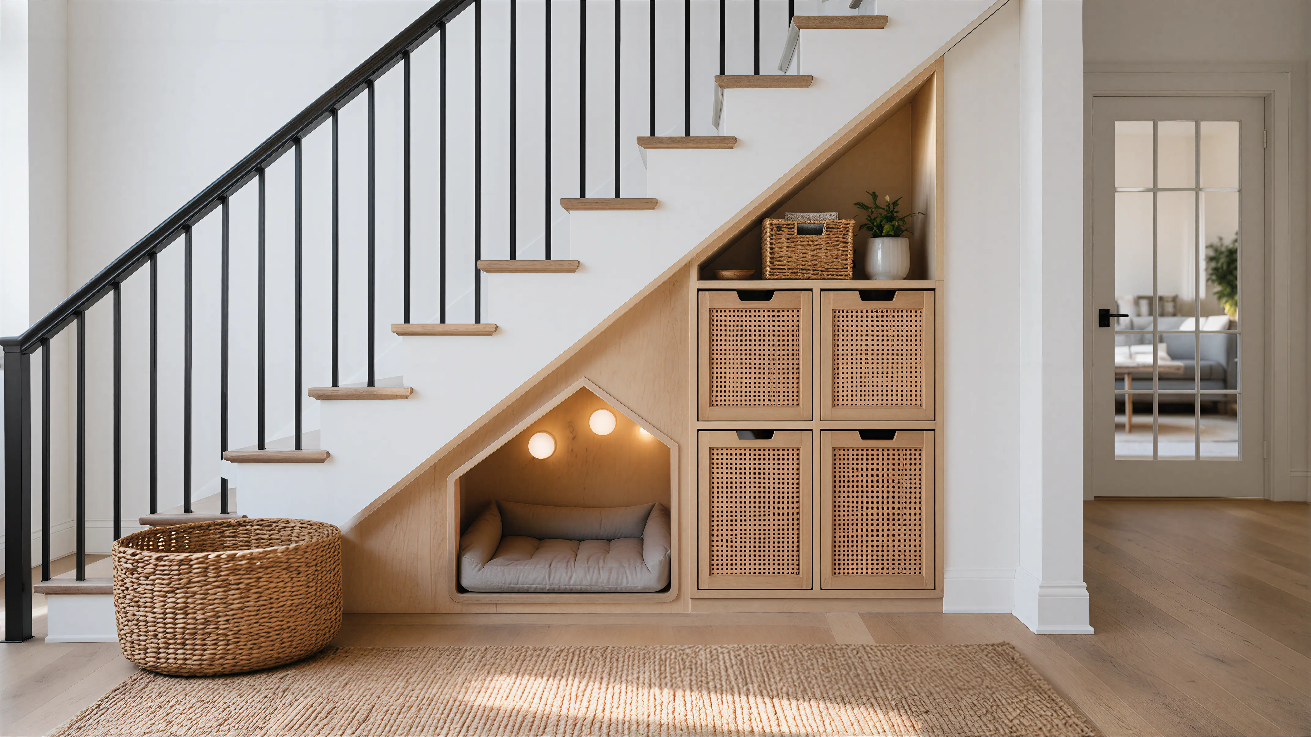 Medium Wood Contemporary Pet Nook 01
