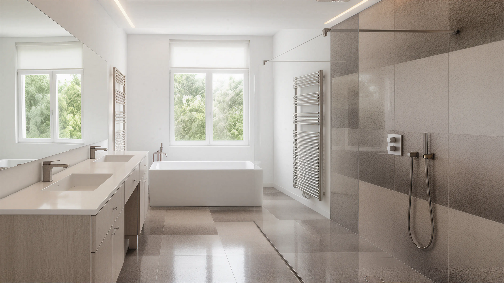 Light Solid Modern American Bath 05