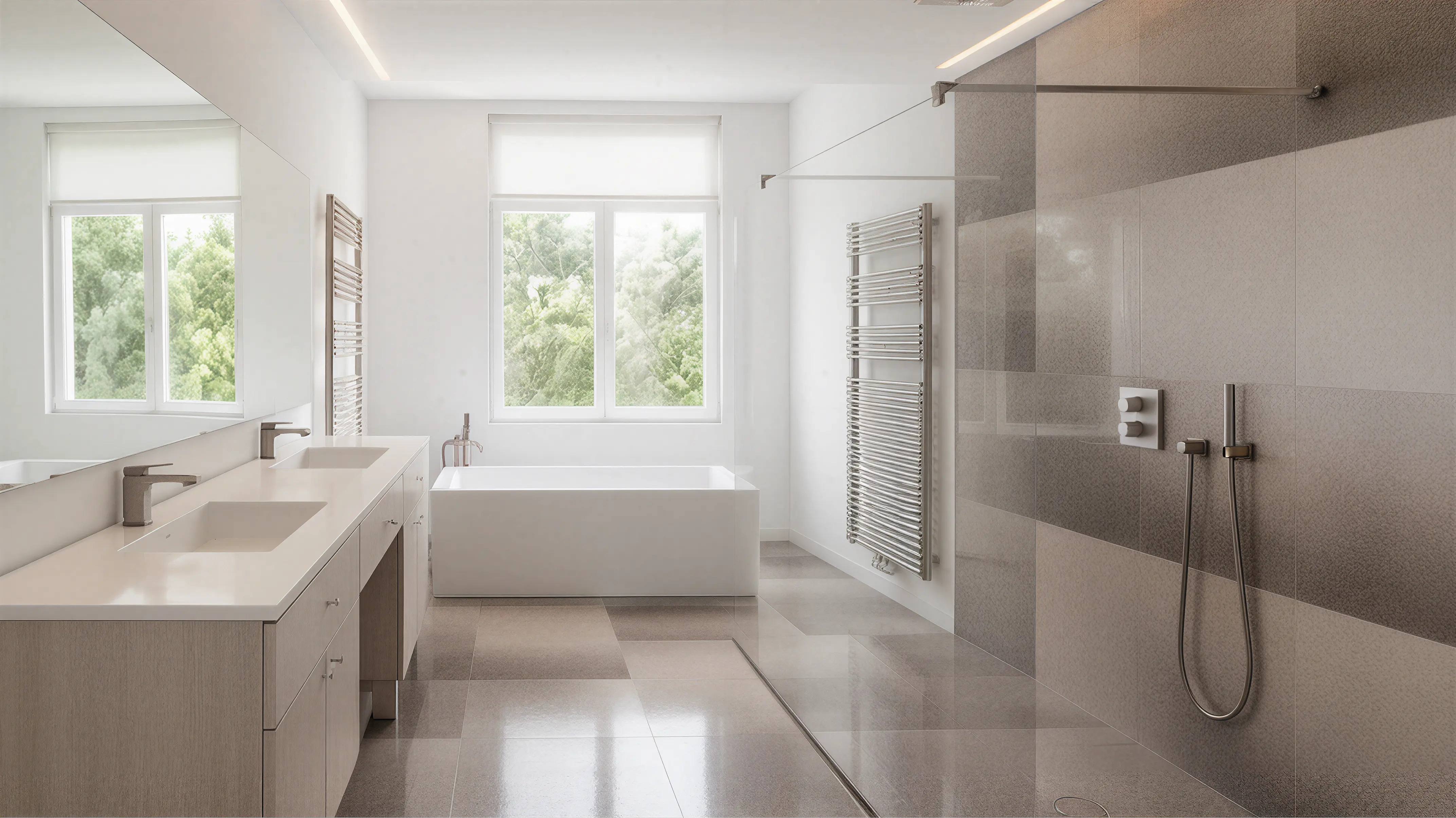 Light Solid Modern American Bath 05
