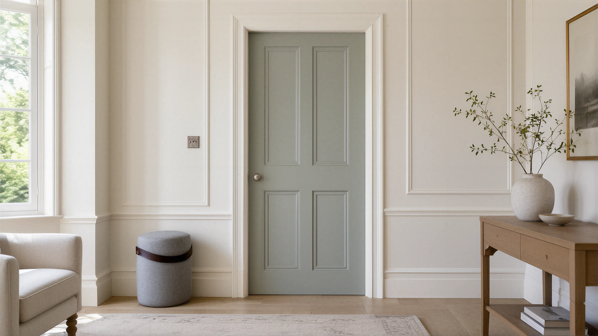 Light Solid Transitional Wall & Door Profile Milling