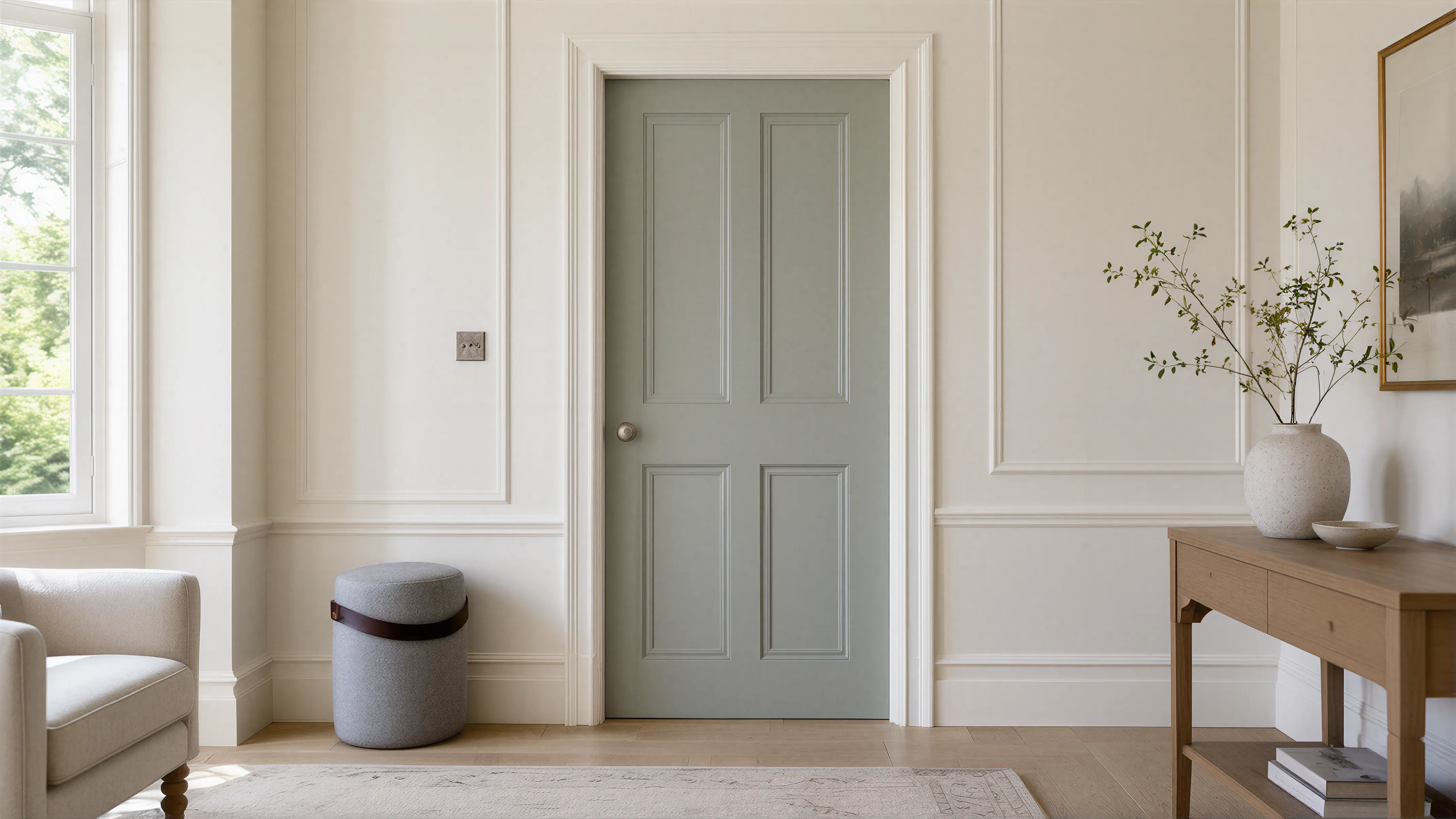 Light Solid Transitional Wall & Door Profile Milling