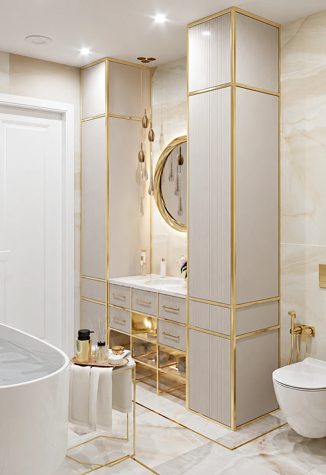 BATHROOM TALL CABINET