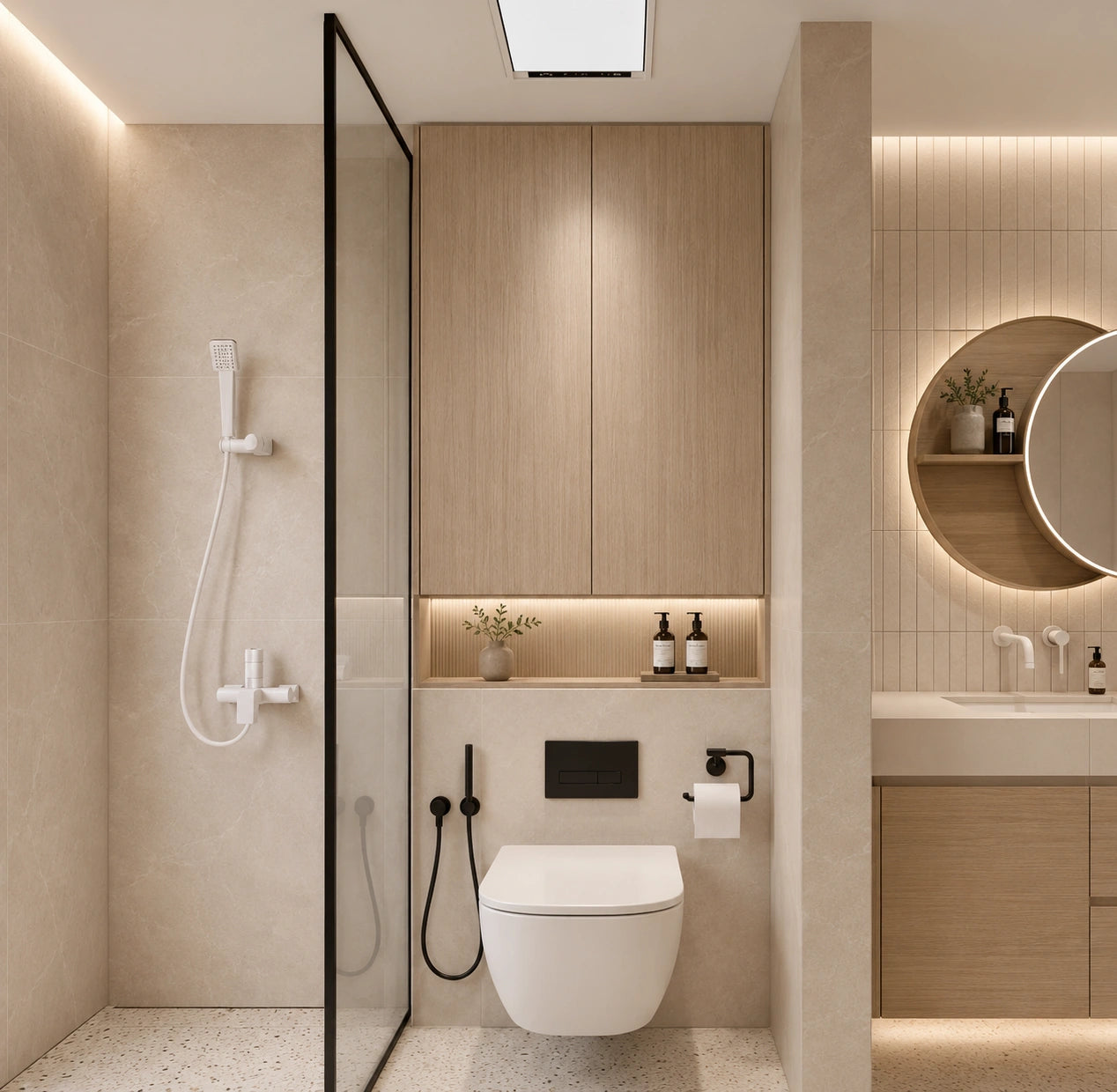 OVER-THE-TOILET CABINET