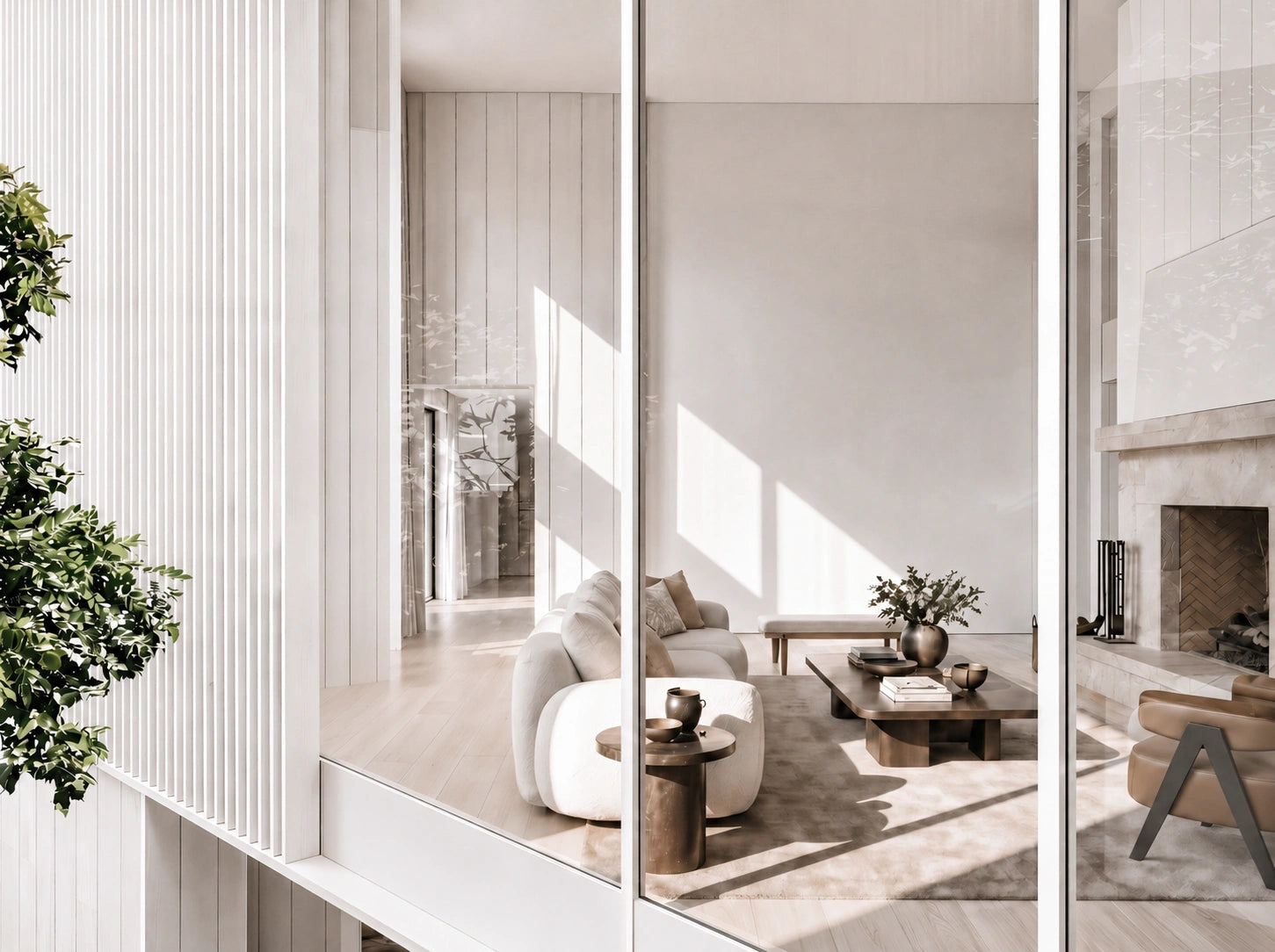 Low-VOC luxury material detail