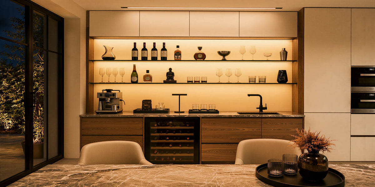 Light and Shadow Cabinet Lighting