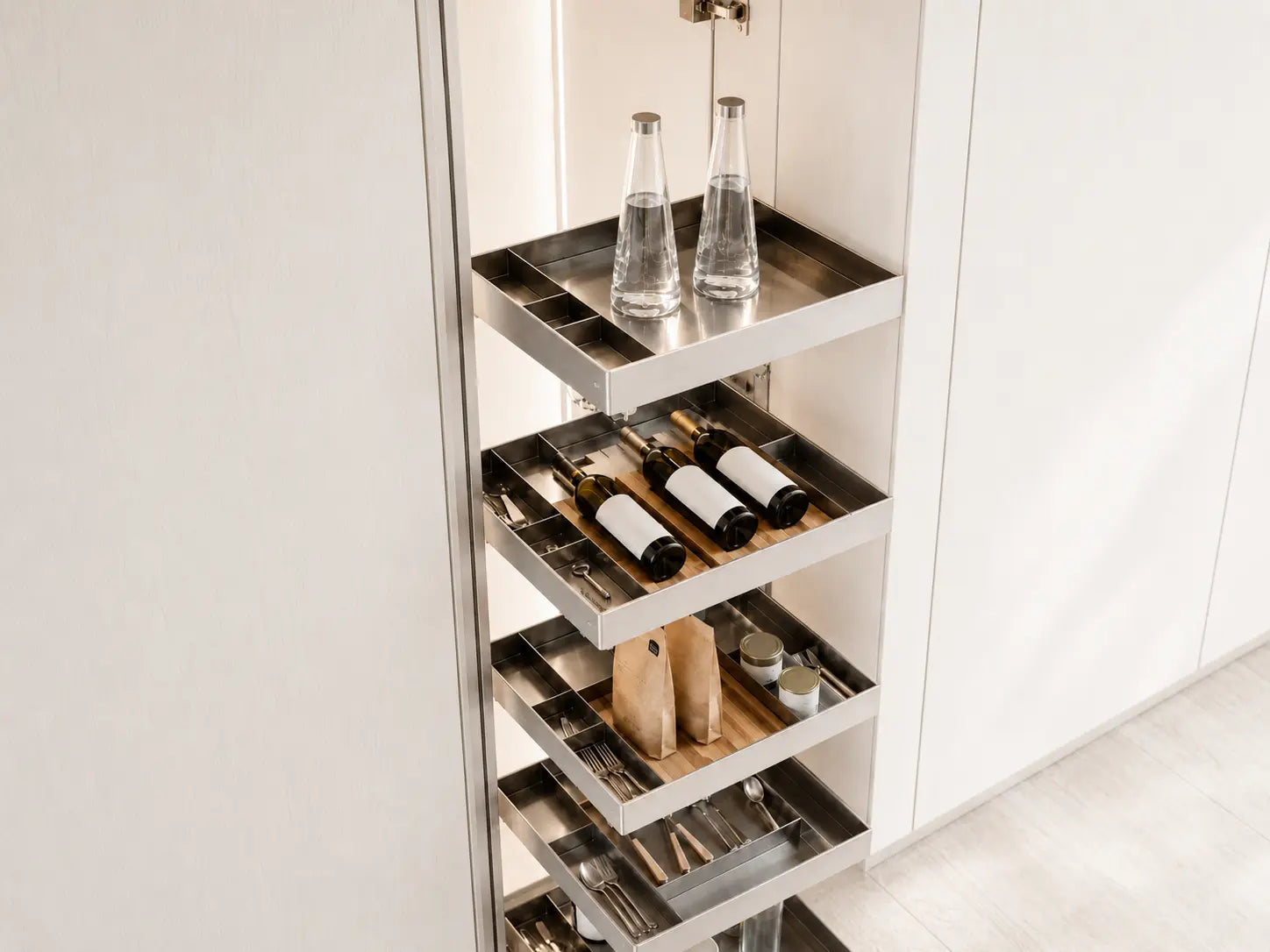 PULL-OUT BOTTLE RACK